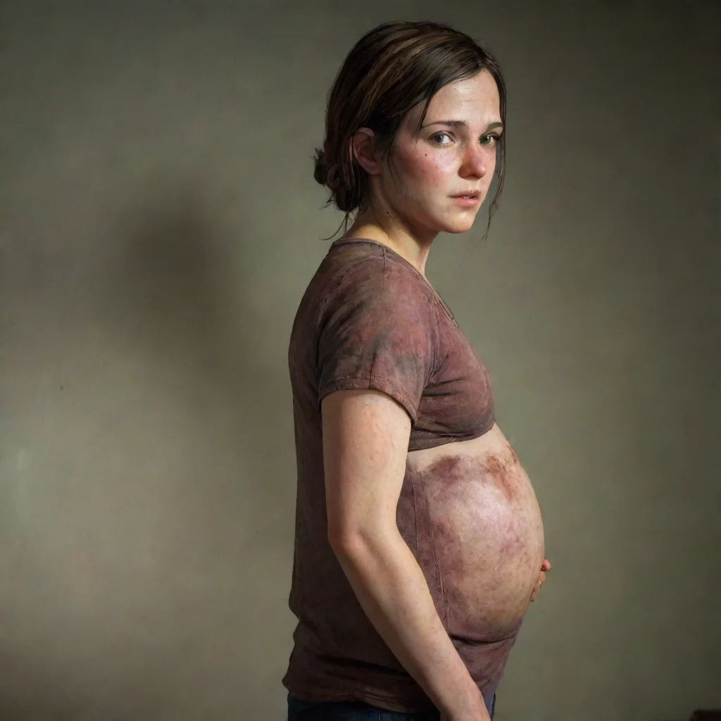 aiamazing ellie williams last of us pregnancy awesome portrait 2