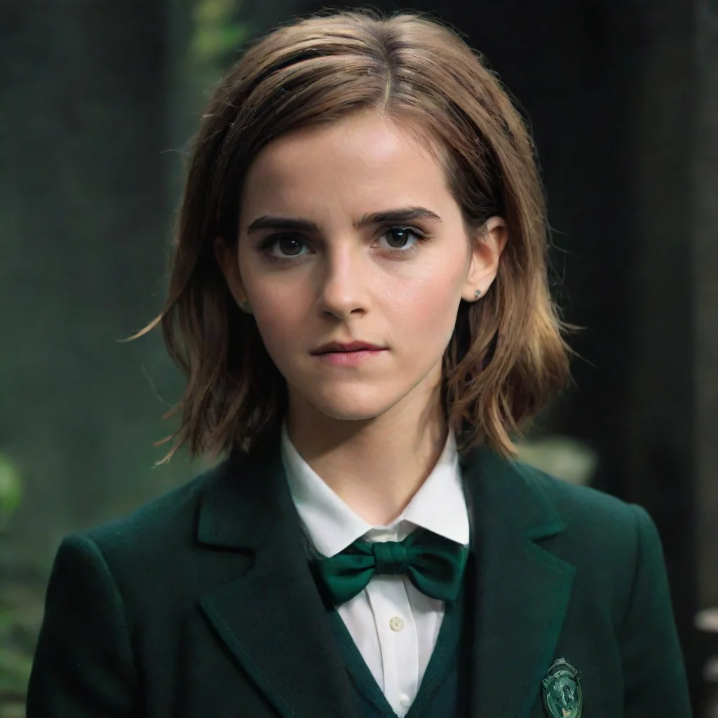 aiamazing emma watson slytherin awesome portrait 2