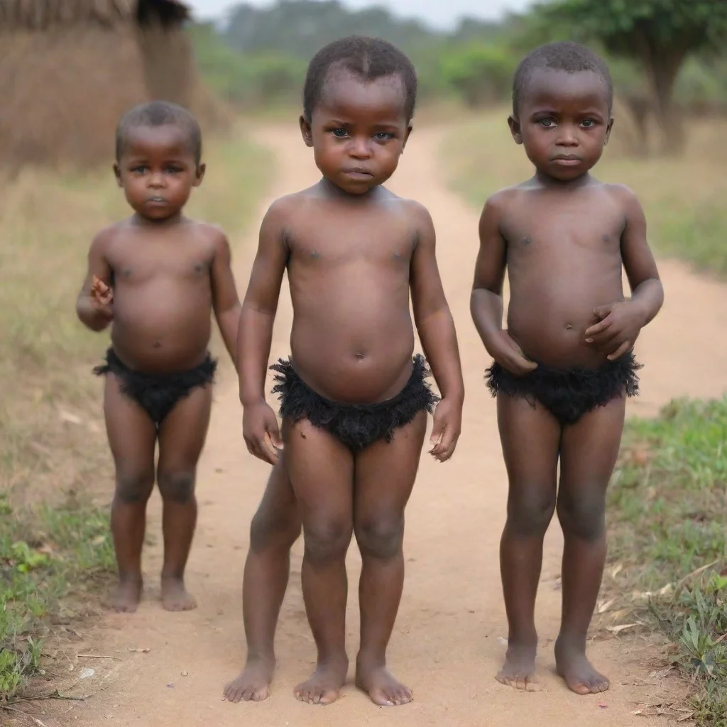 aiamazing enfants nue noire tenue traditionnelle congolaise awesome portrait 2