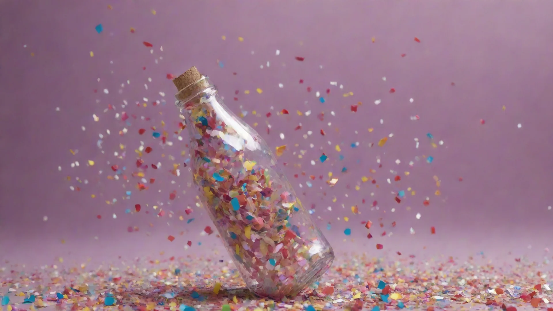 aiamazing epic lovely artistic wind bottle pop confetti amazing celebration wonderful detailed asthetic awesome portrait 2 wide