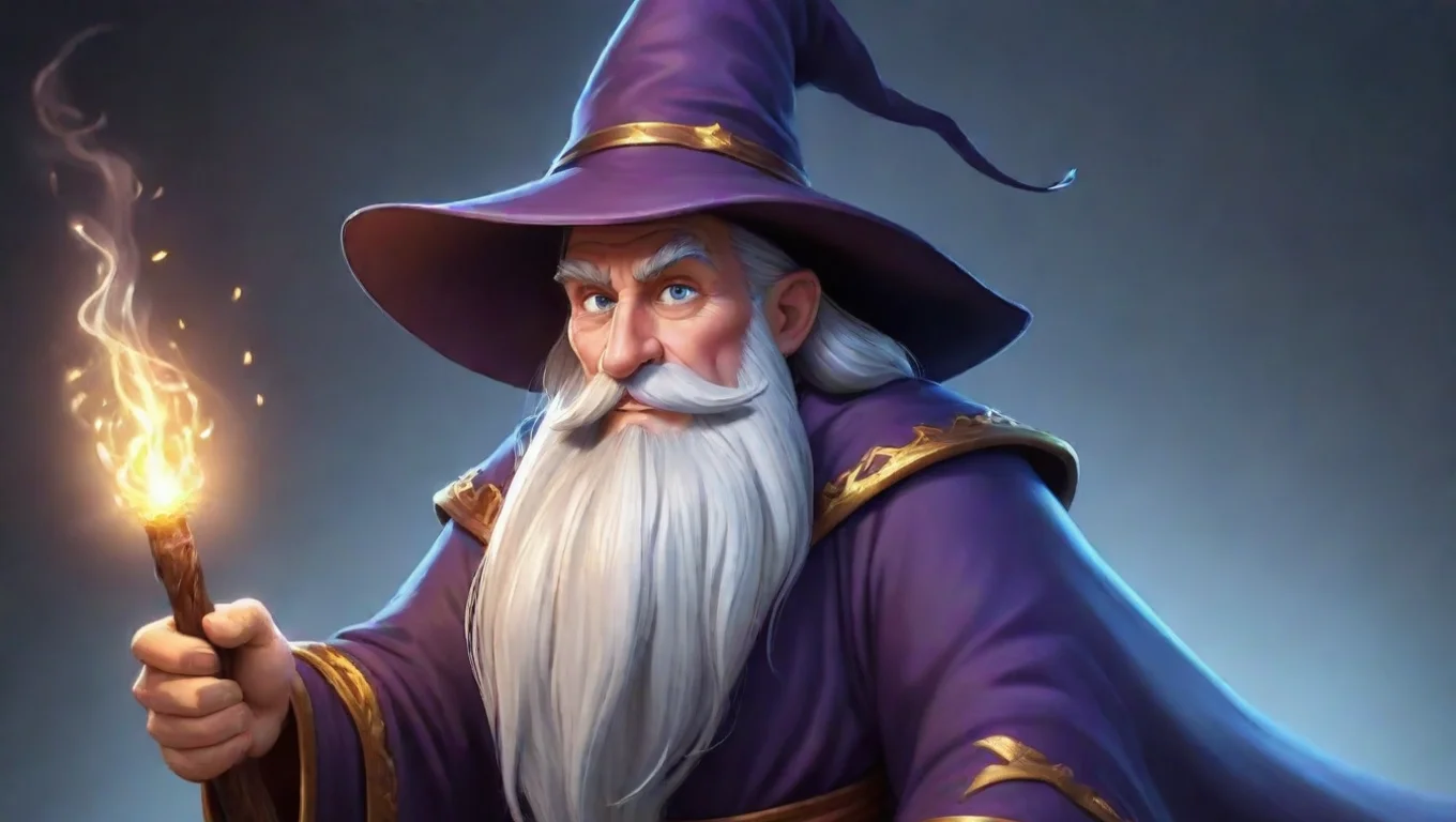 amazing epic real stunning cartoon wizard extremely powerful awesome portrait 2 widescreen