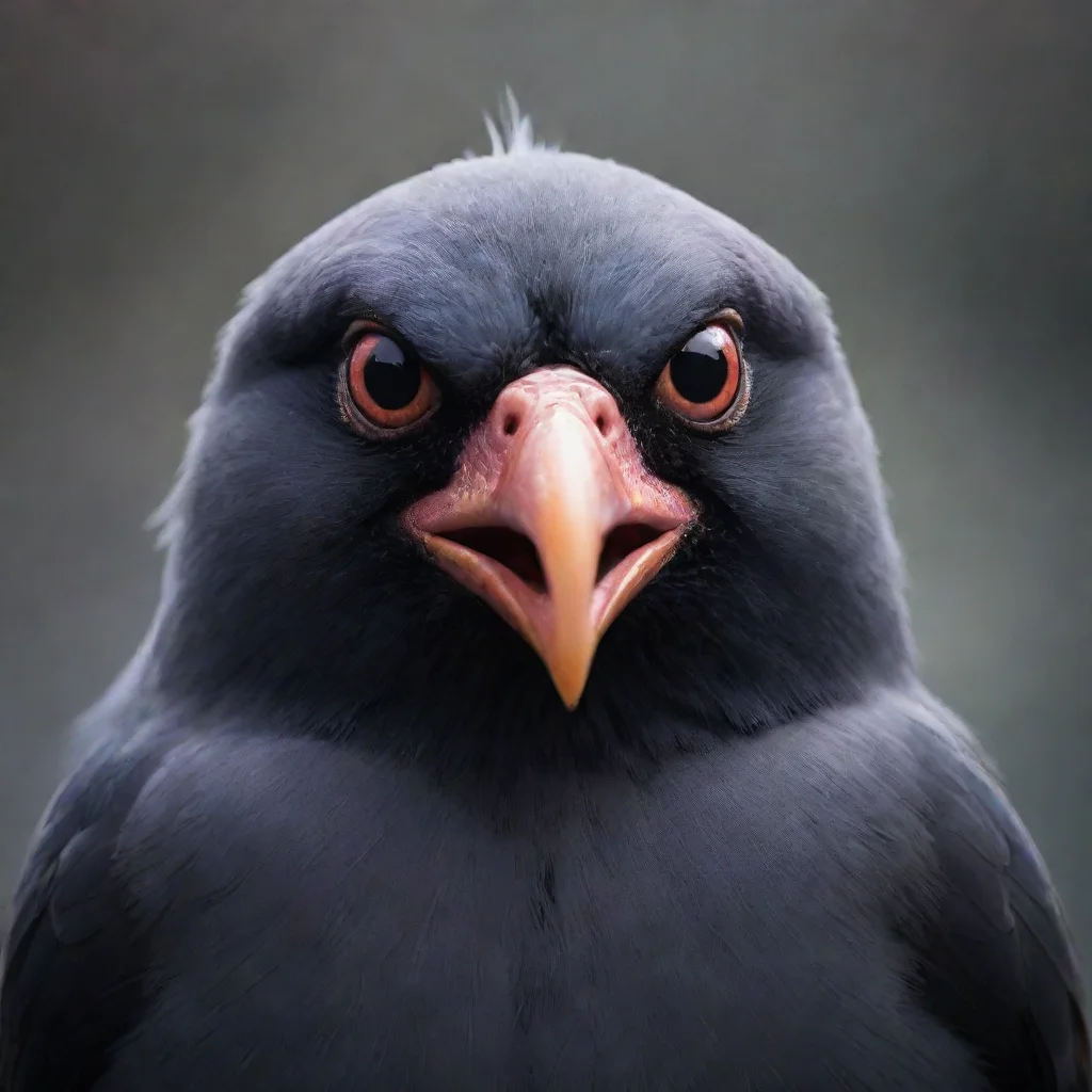 amazing evil bird awesome portrait 2