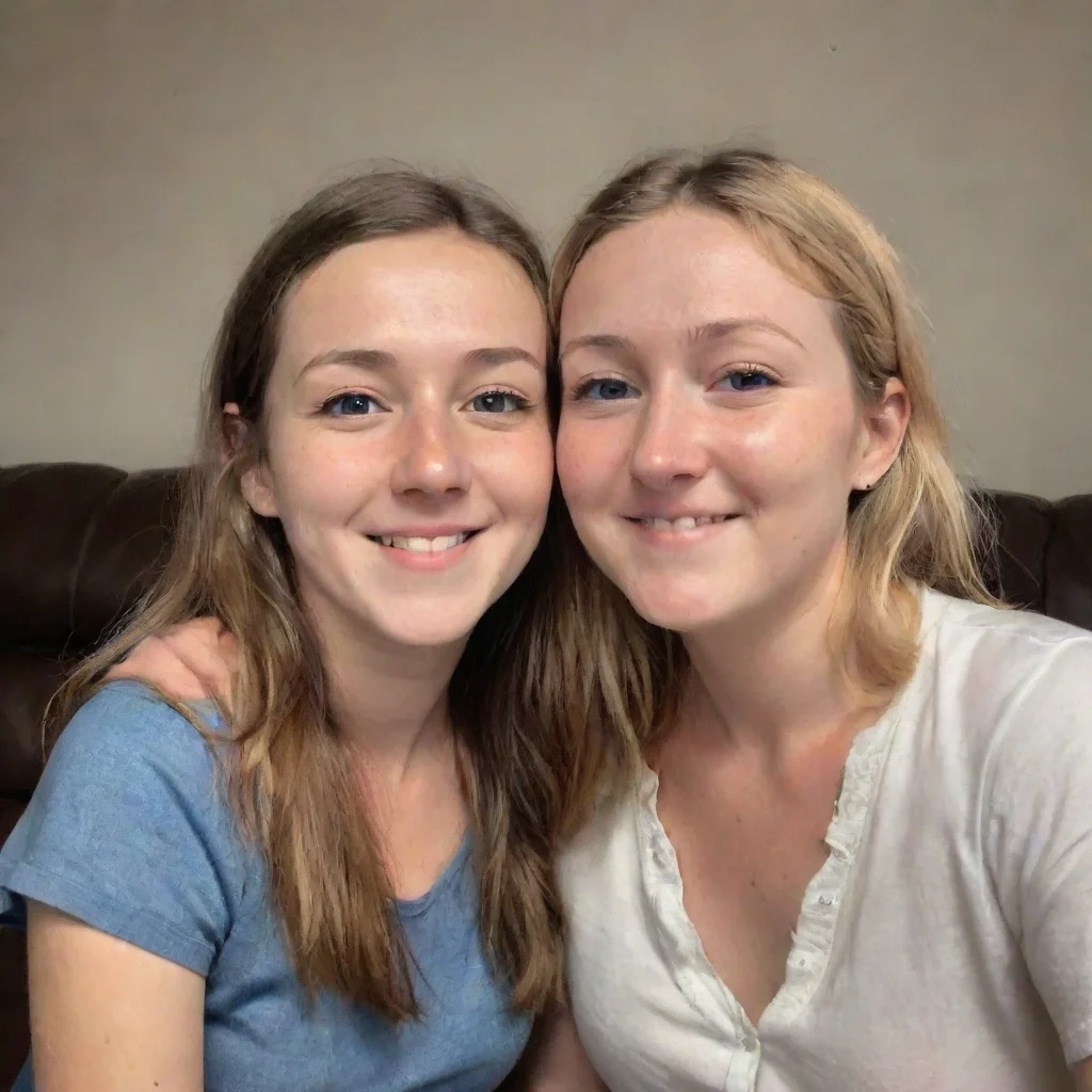aiamazing facebook profile pic circa 2020 two best friends  awesome portrait 2