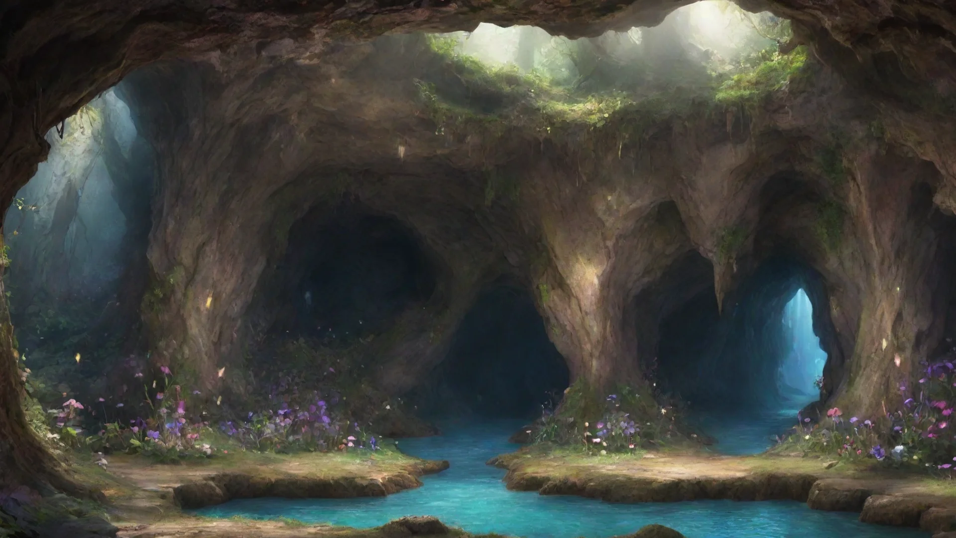 aiamazing fairy cave awesome portrait 2 wide
