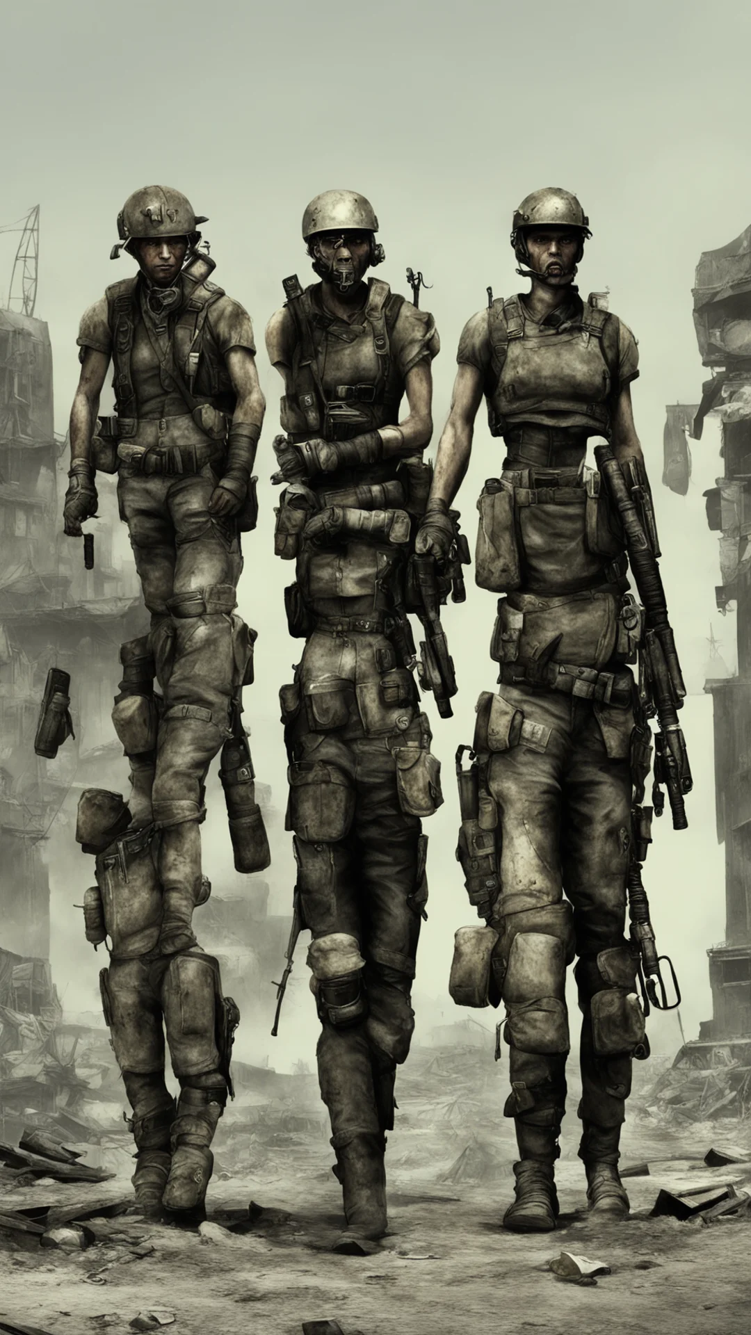 aiamazing fallout 3 raiders awesome portrait 2 tall