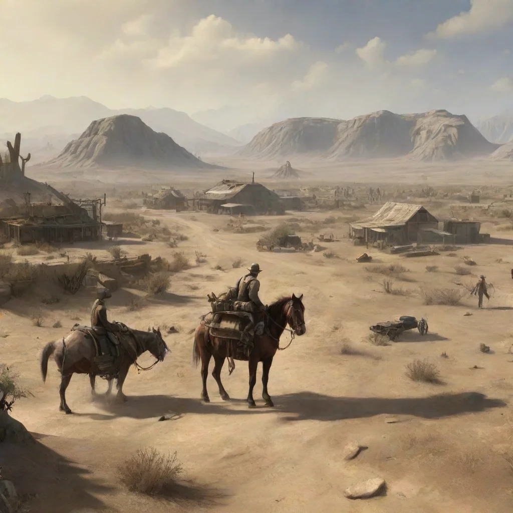 aiamazing fallout farmers vs raiders desert awesome portrait 2