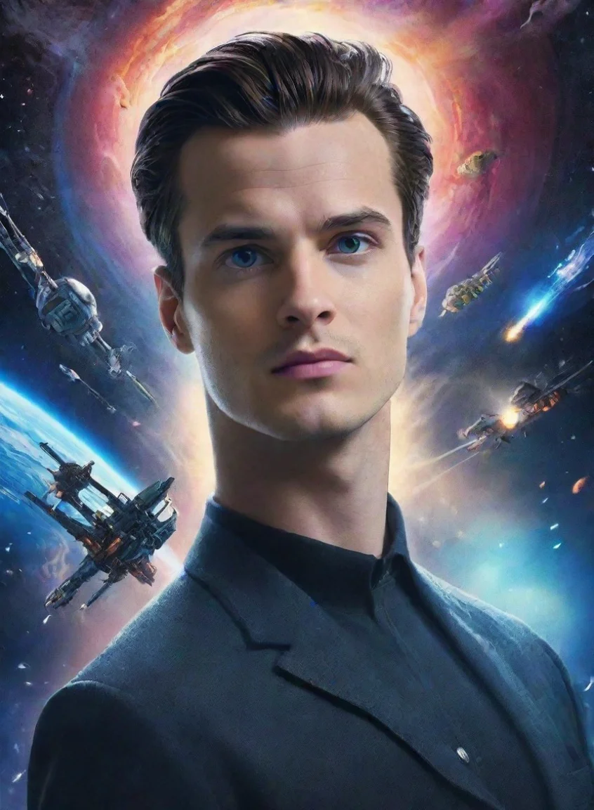 aiamazing fan bois go nuts in space neuralink futuristic minds movie film poster epic cray aesthetic awesome portrait 2 portrait43