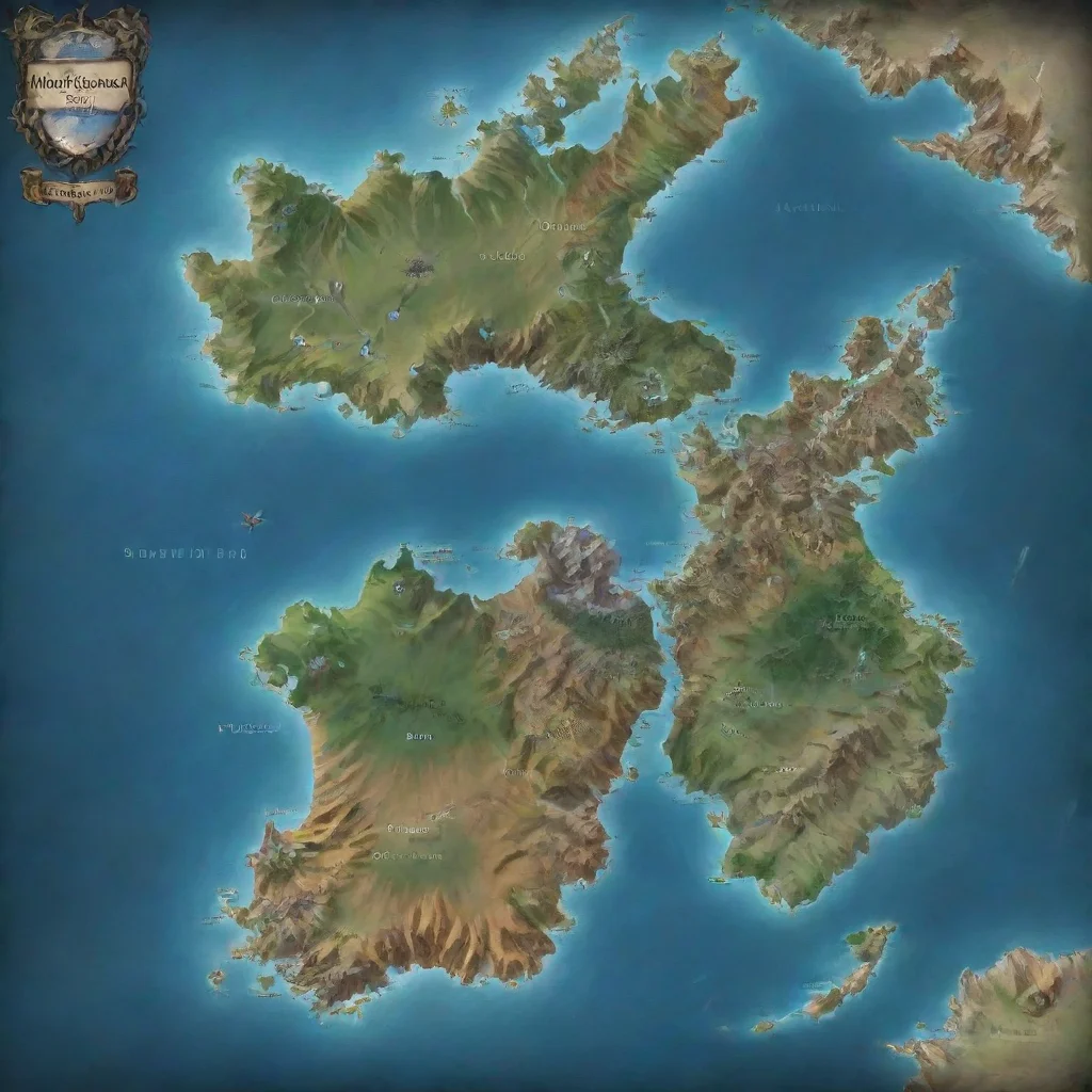 aiamazing fantasy map of new zealand with made up places and towns with imaginary names confident engaging wow artstation art 3 awesome portrait 2