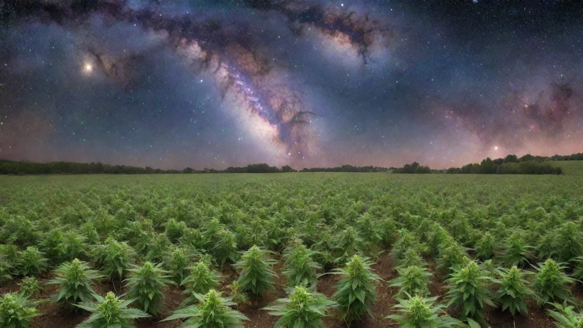 aiamazing farm of weed in galaxy awesome portrait 2 hdwidescreen