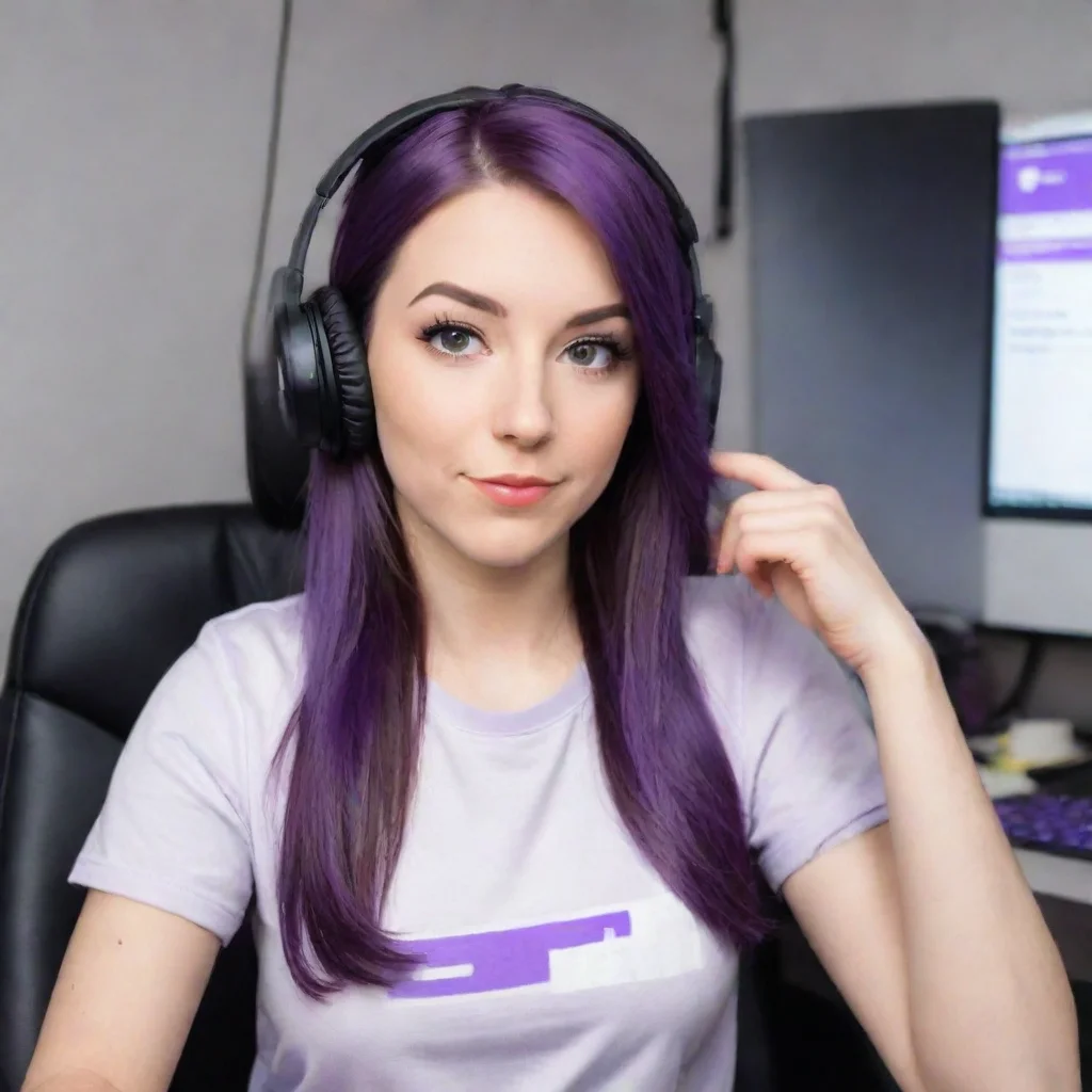 aiamazing female twitch streamer lowcotv awesome portrait 2