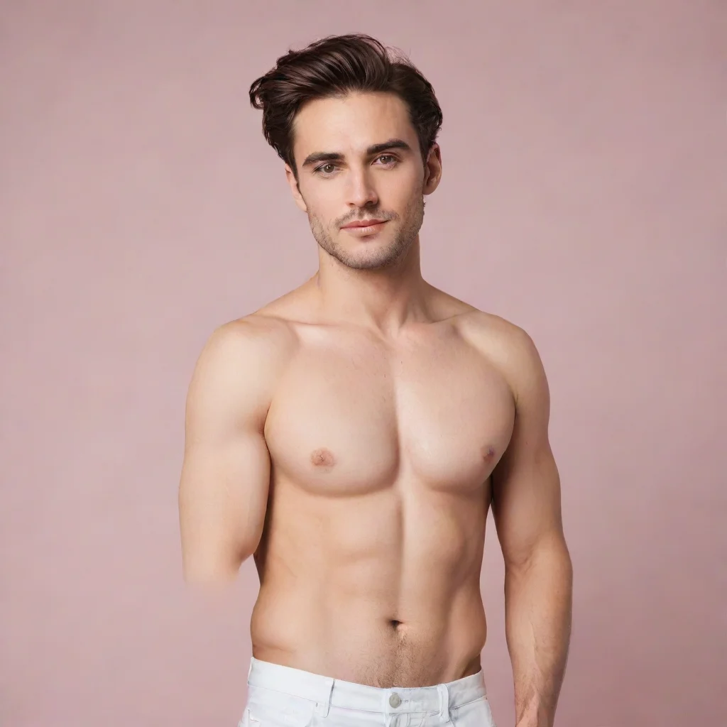 amazing feminine man awesome portrait 2