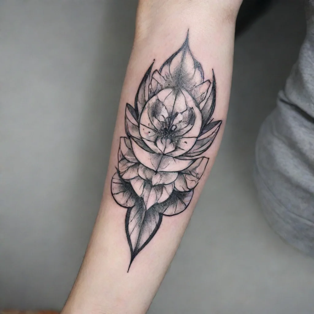 aiamazing fletcher fine line black and white tattoo awesome portrait 2