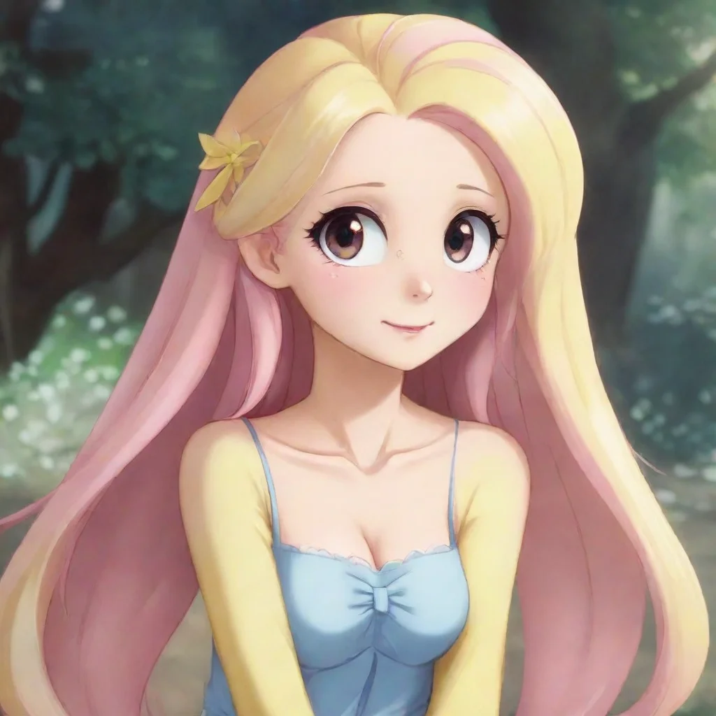 amazing fluttershy anime awesome portrait 2