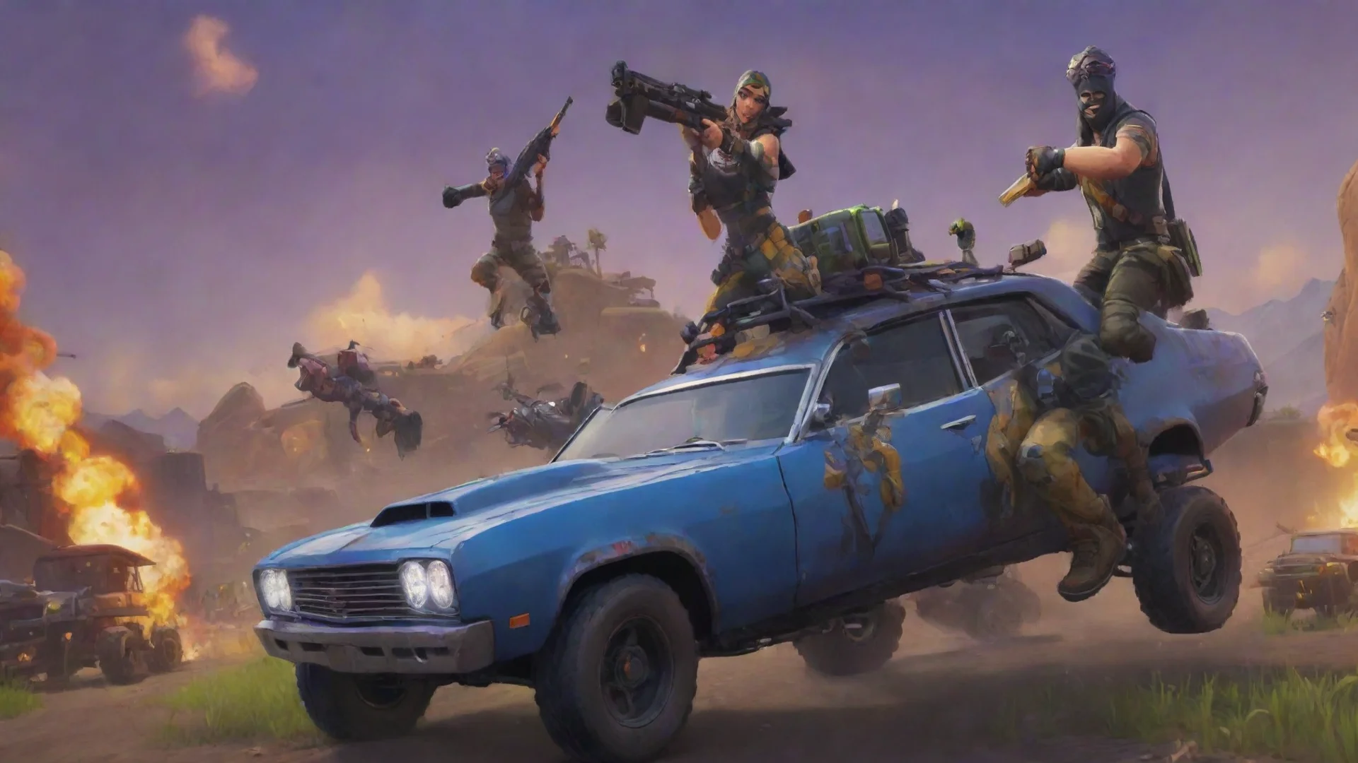 aiamazing fortnite cars rockerlaucher awesome portrait 2 hdwidescreen