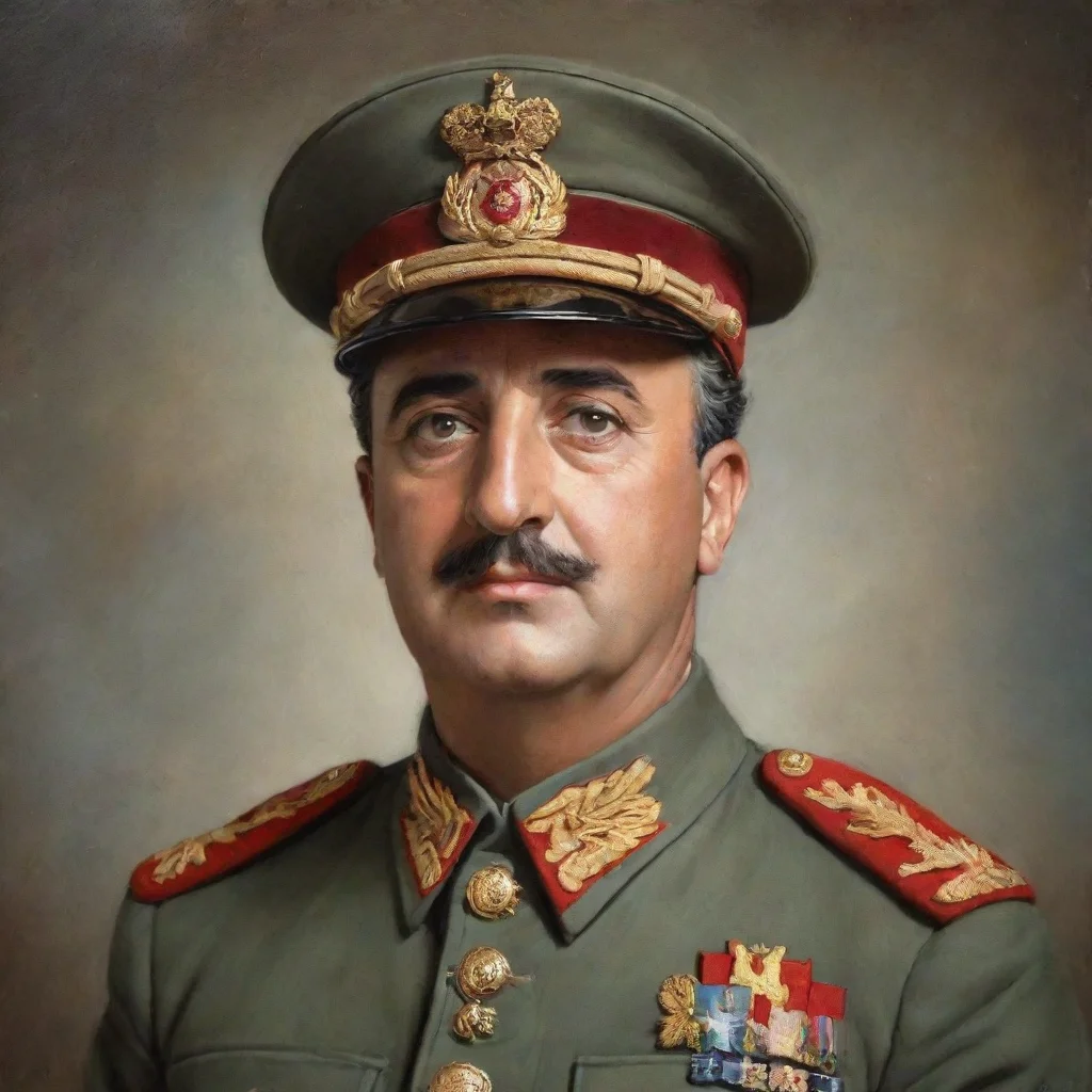 aiamazing francisco franco bahamonde awesome portrait 2