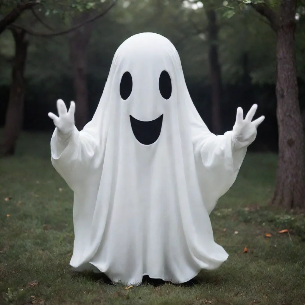 amazing friendly ghost awesome portrait 2
