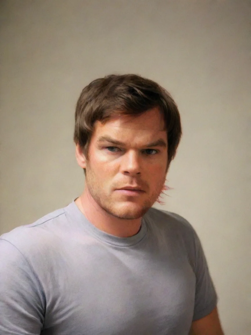 aiamazing fselfie of dexter morgan awesome portrait 2