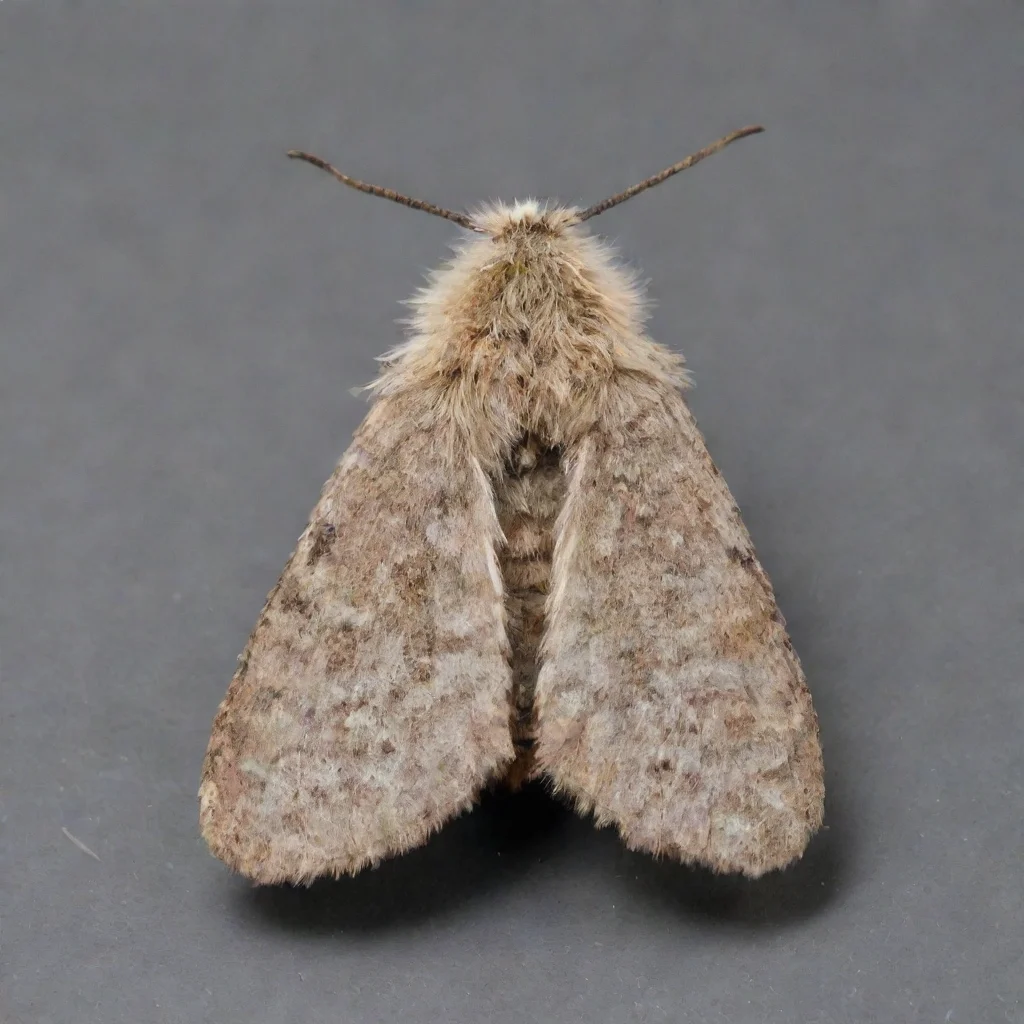 aiamazing fur covered moth awesome portrait 2
