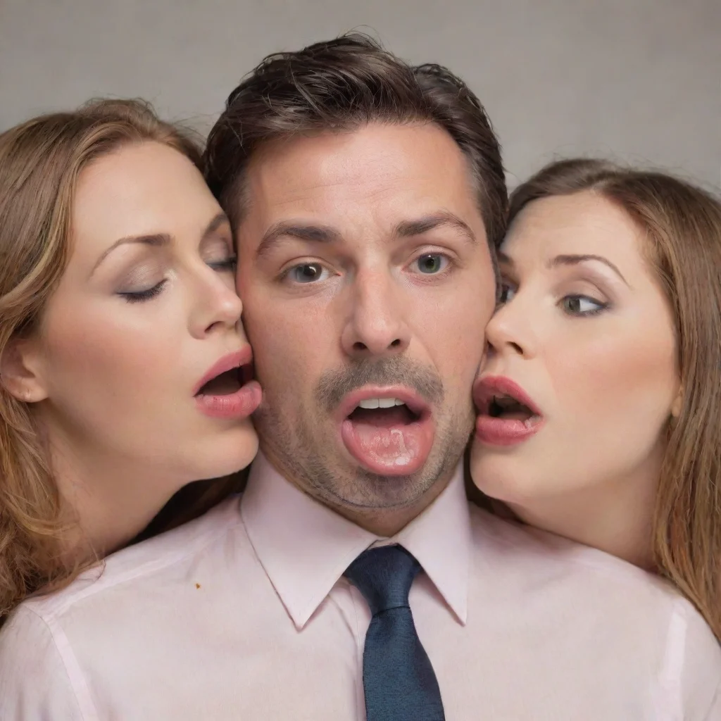 aiamazing gagged man by women awesome portrait 2