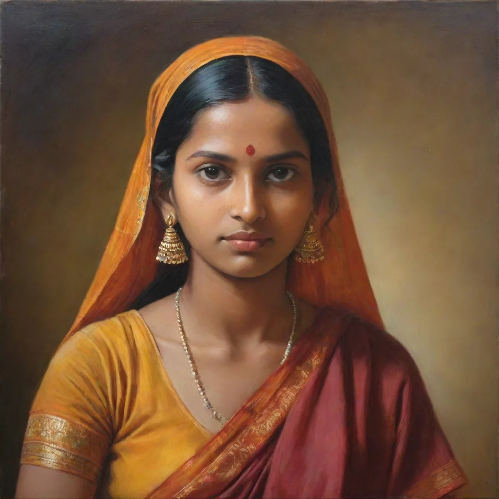 amazing gandharva young woman awesome portrait 2