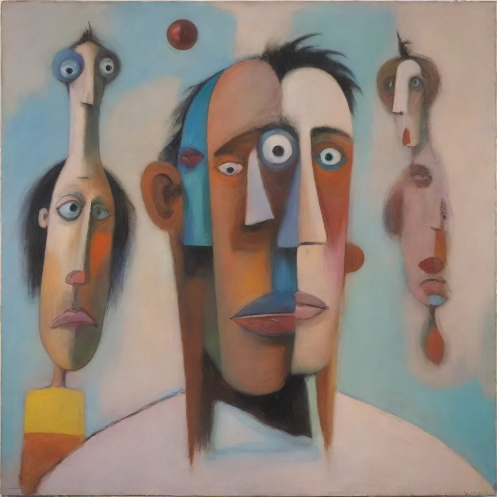 amazing george condo awesome portrait 2