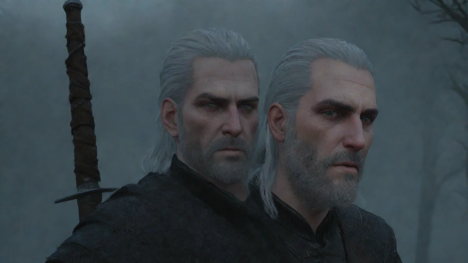 amazing geralt  awesome portrait 2 wide