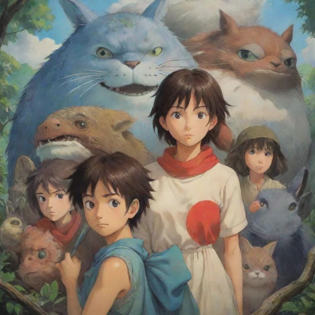 amazing ghibli awesome portrait 2