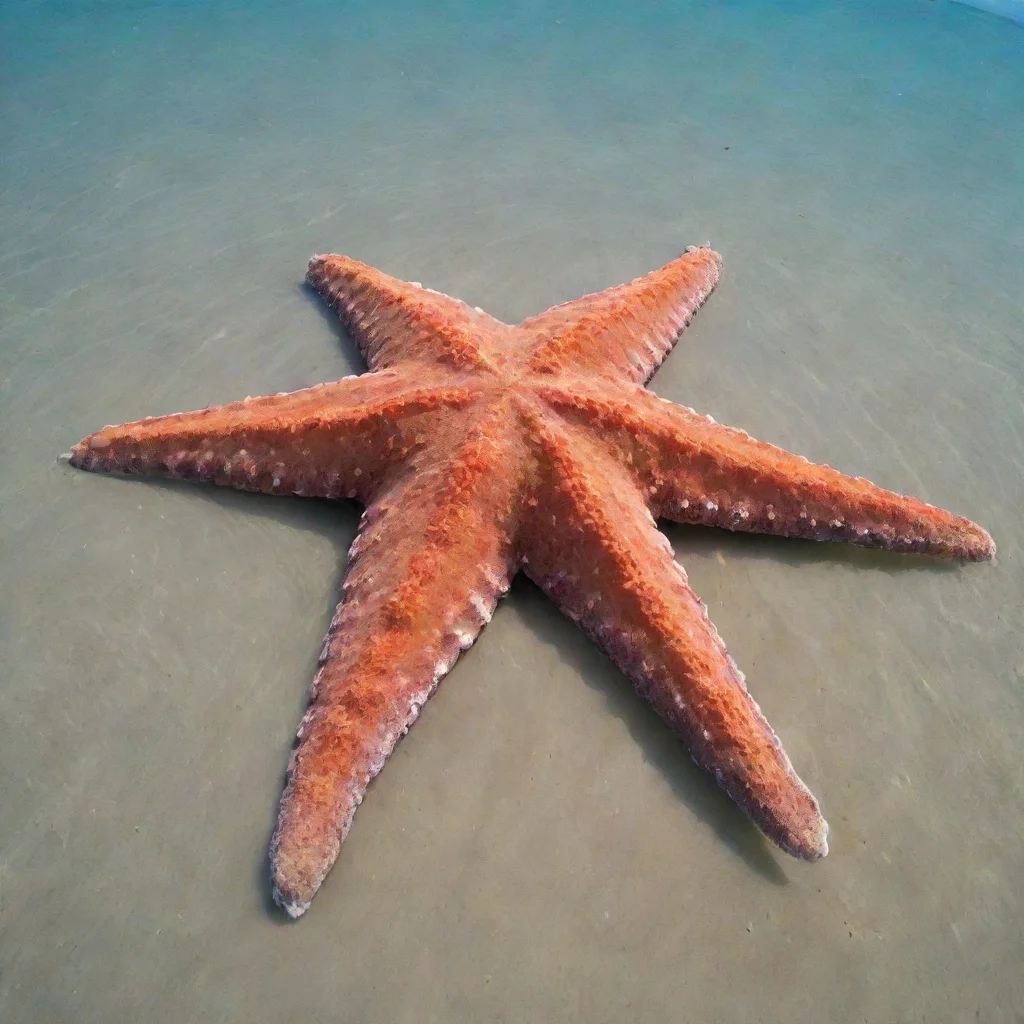 amazing giant starfish awesome portrait 2