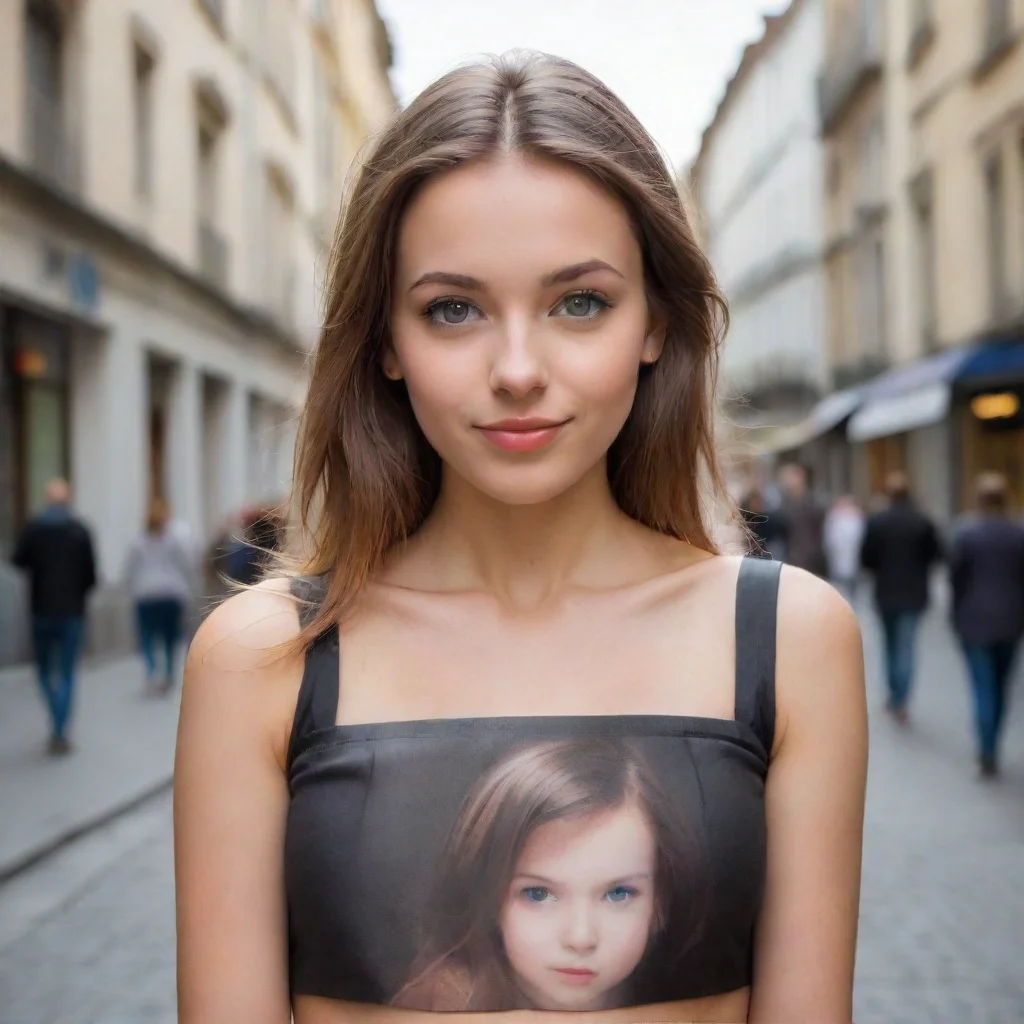amazing girl flashing her sirkt awesome portrait 2