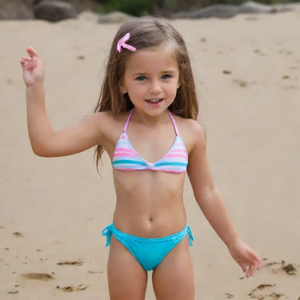 aiamazing girl little bikini awesome portrait 2