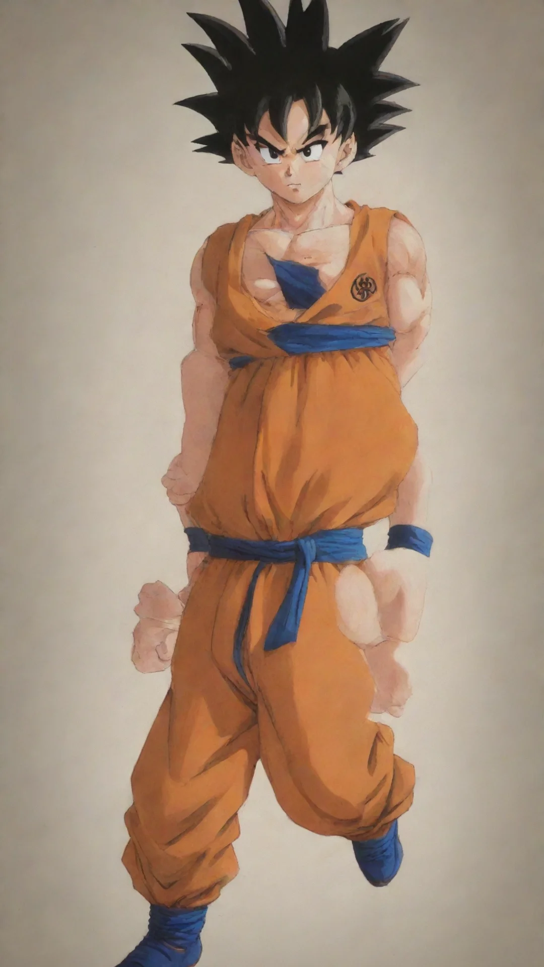 amazing goku awesome portrait 2 tall