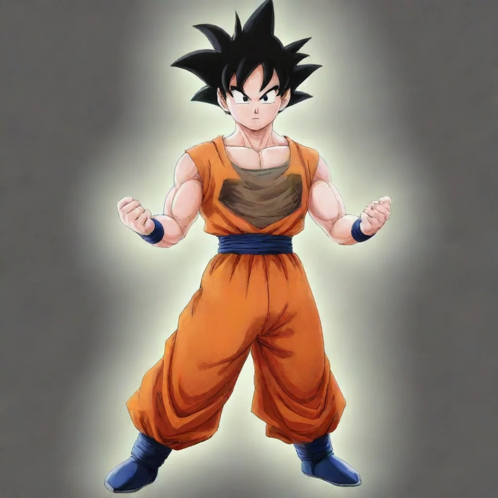 amazing goku awesome portrait 2