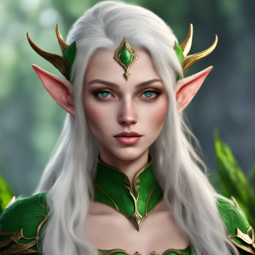 aiamazing good looking elf fantasy character awesome portrait 2
