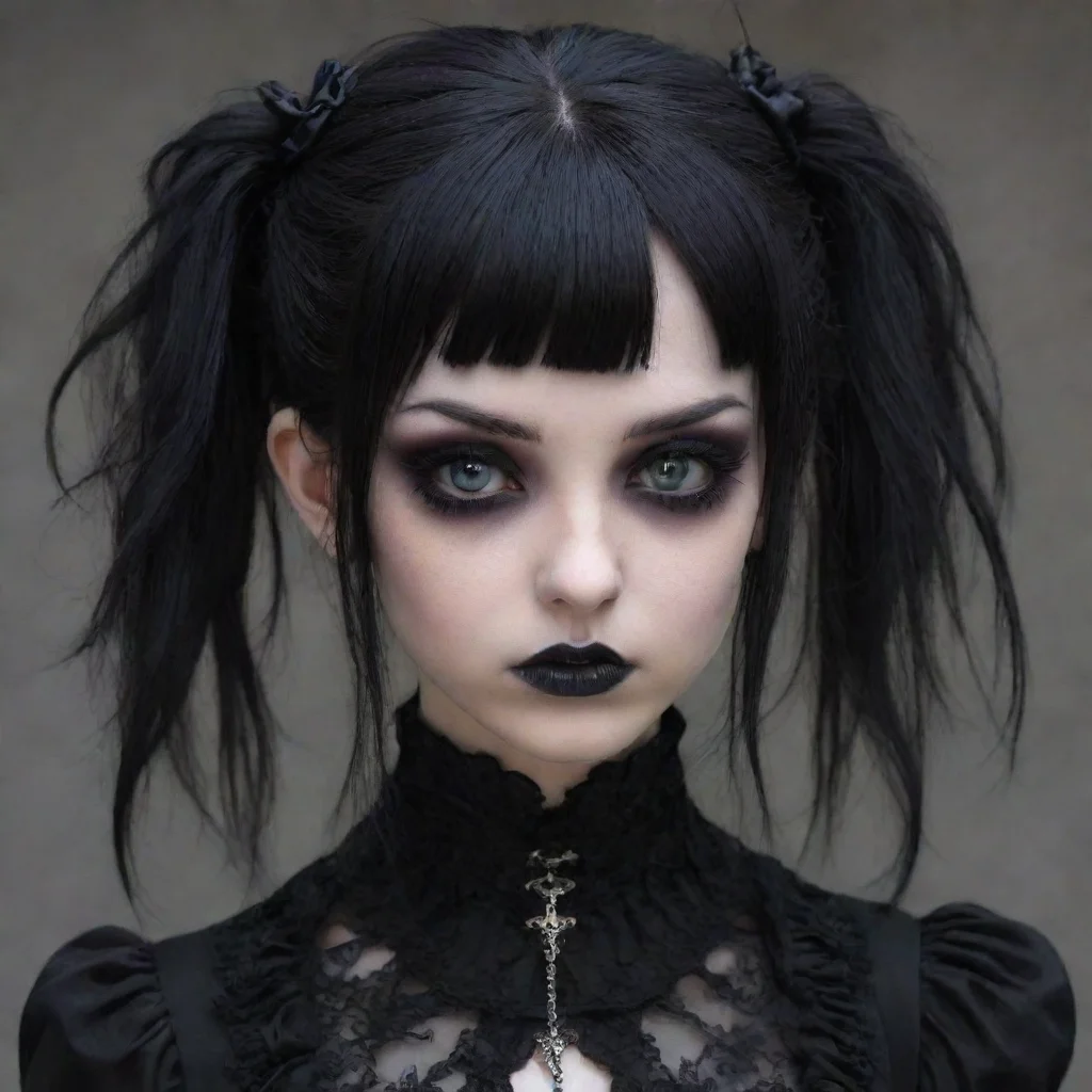 aiamazing goth girl  awesome portrait 2