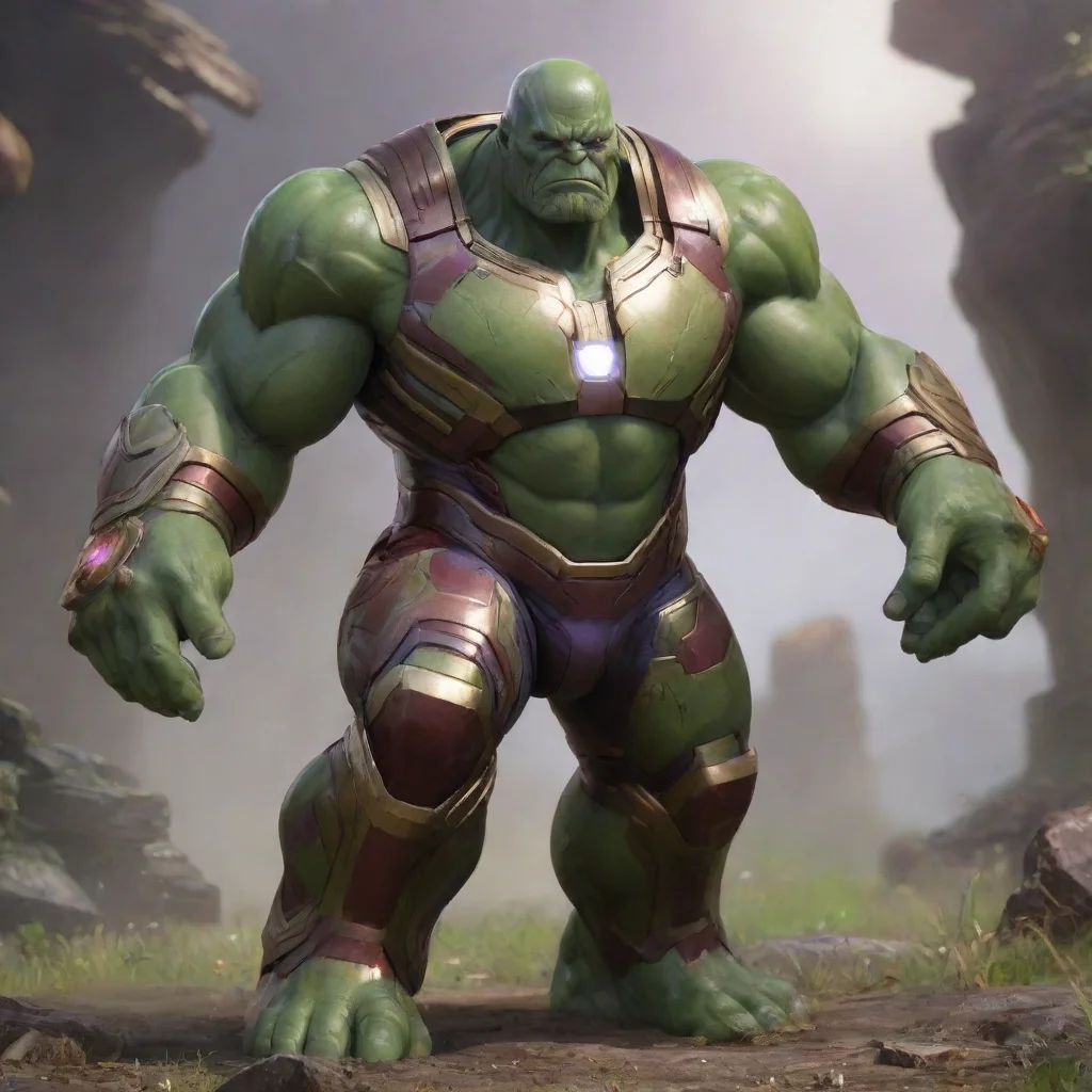 aiamazing green thanos with ironman confident engaging wow artstation art 3 awesome portrait 2
