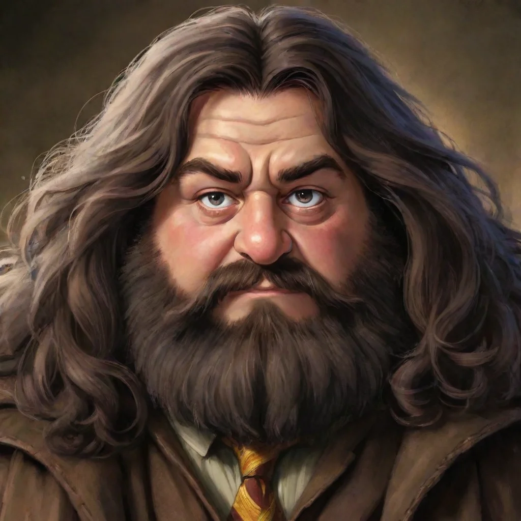 aiamazing hagrid harry potter anime ghibli hd epic portrait art awesome portrait 2