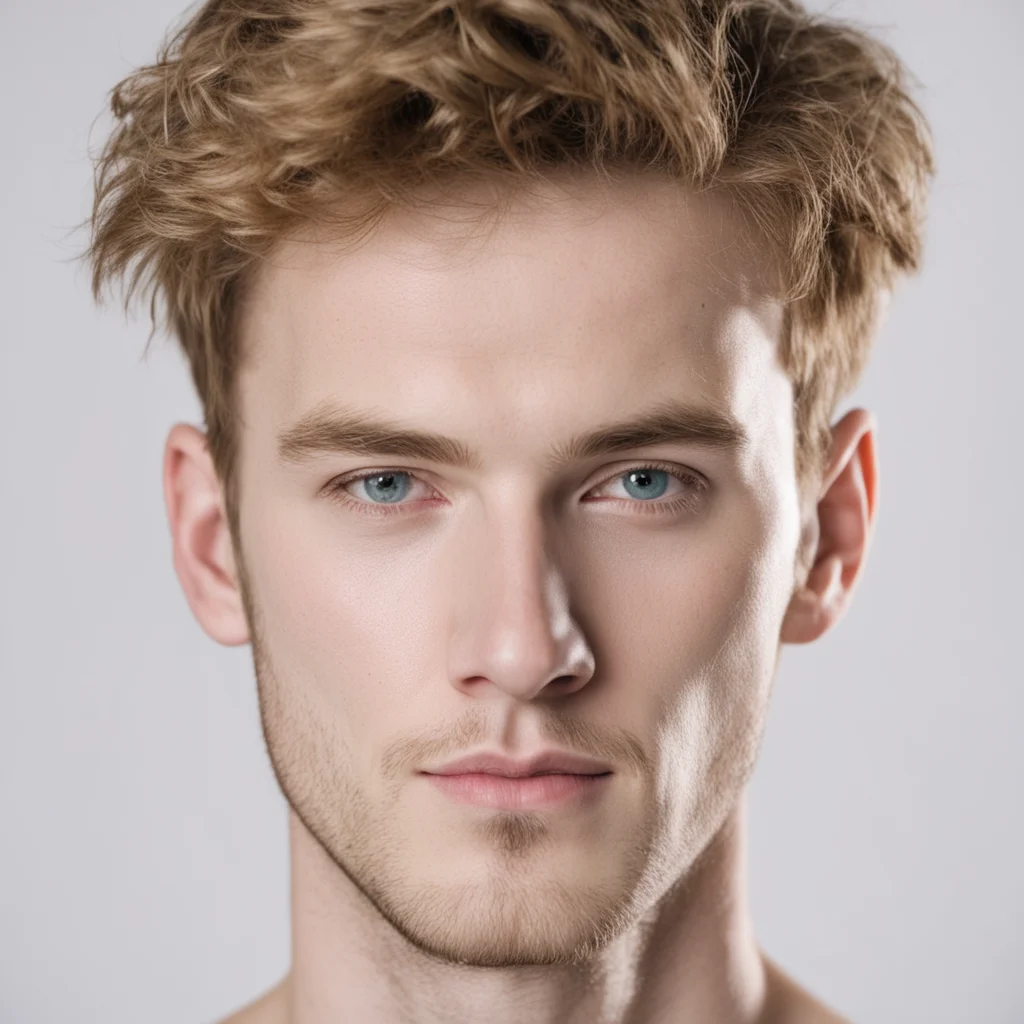amazing handsome pale young man face awesome portrait 2