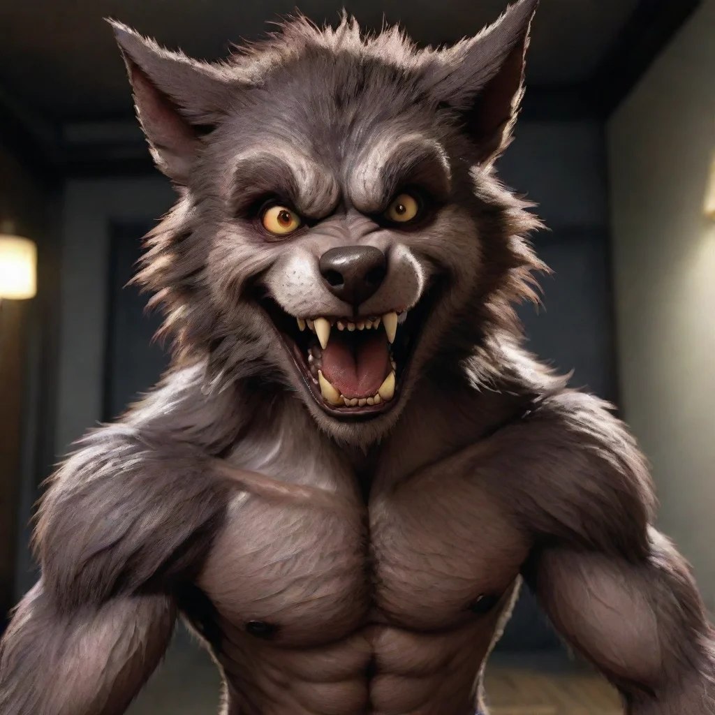 aiamazing happy cute seductive werewolf first person awesome portrait 2