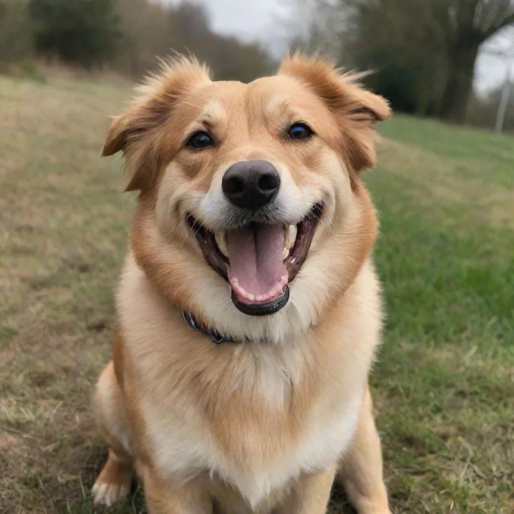 amazing happy dog awesome portrait 2