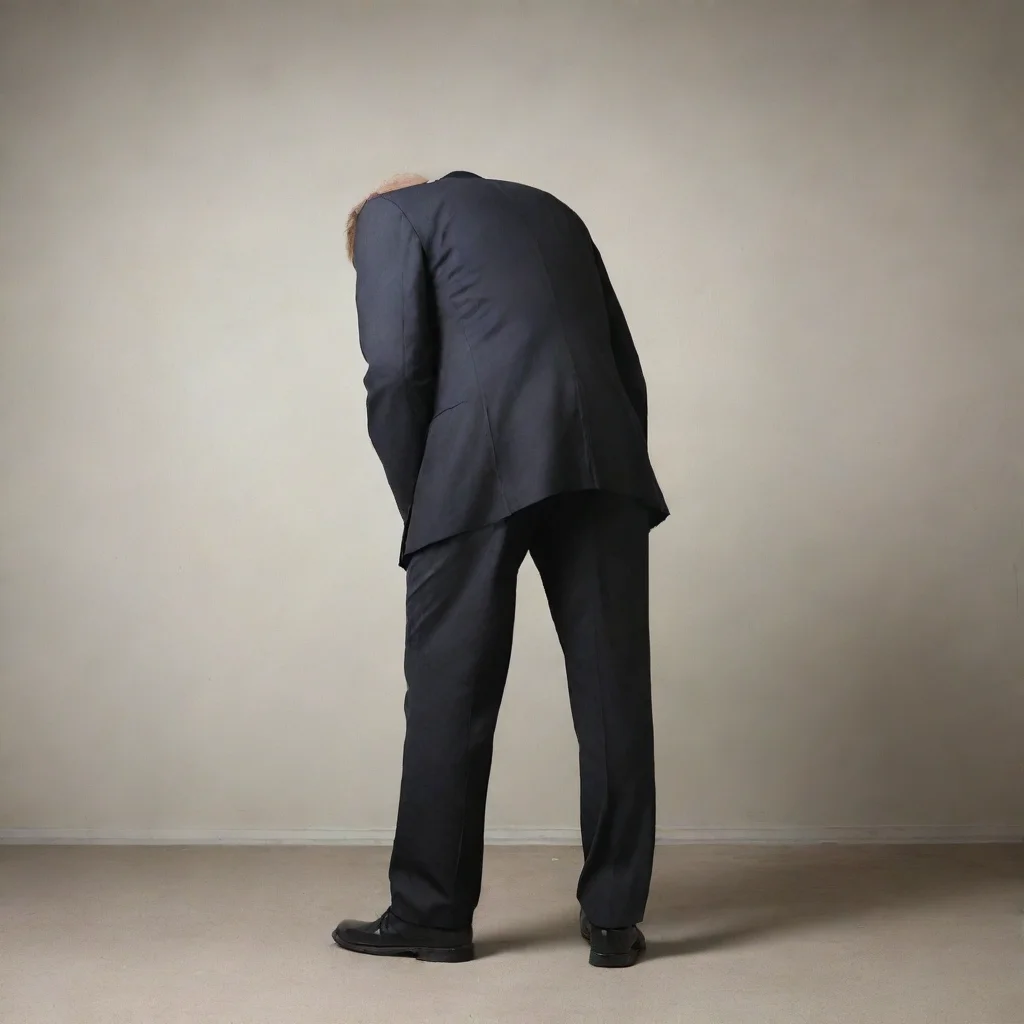 amazing headless person prying backwards awesome portrait 2