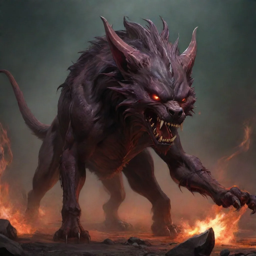 aiamazing helluva boss hellhound awesome portrait 2