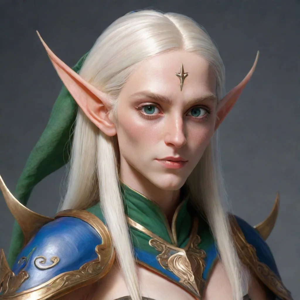amazing high elf awesome portrait 2