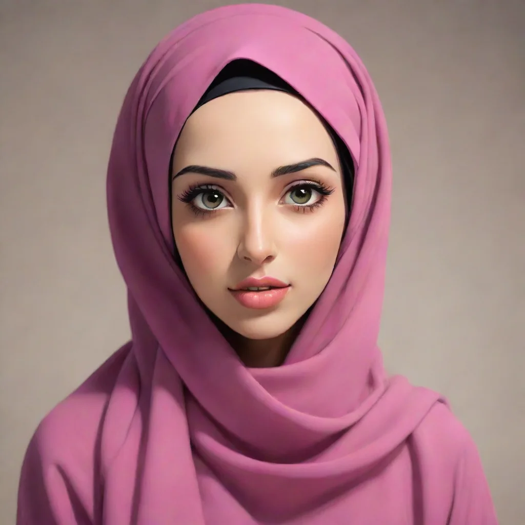 aiamazing hjabi girl awesome portrait 2