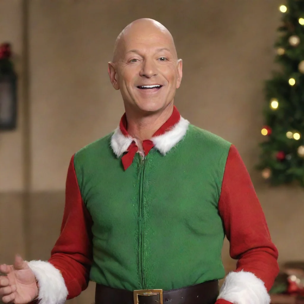 amazing howie mandel as an elf awesome portrait 2