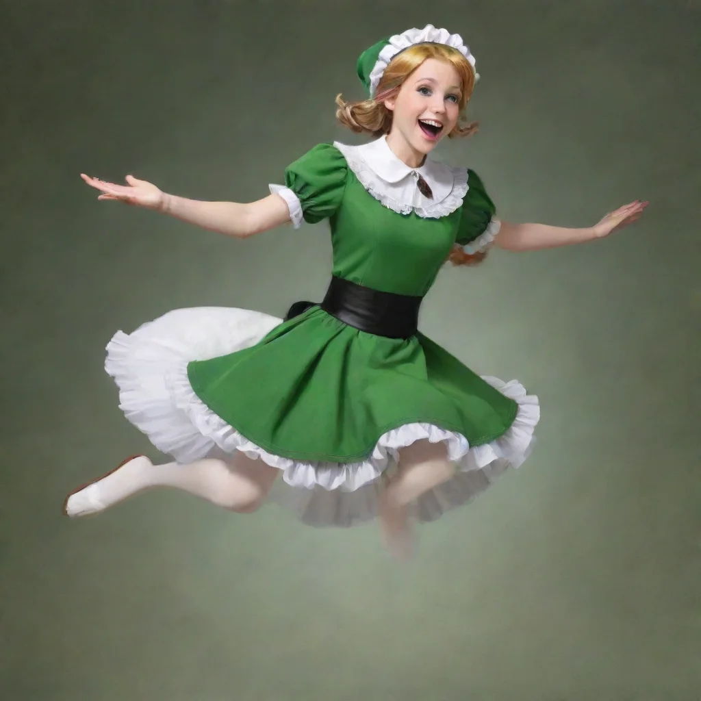 amazing hugh elf maid jumps awesome portrait 2