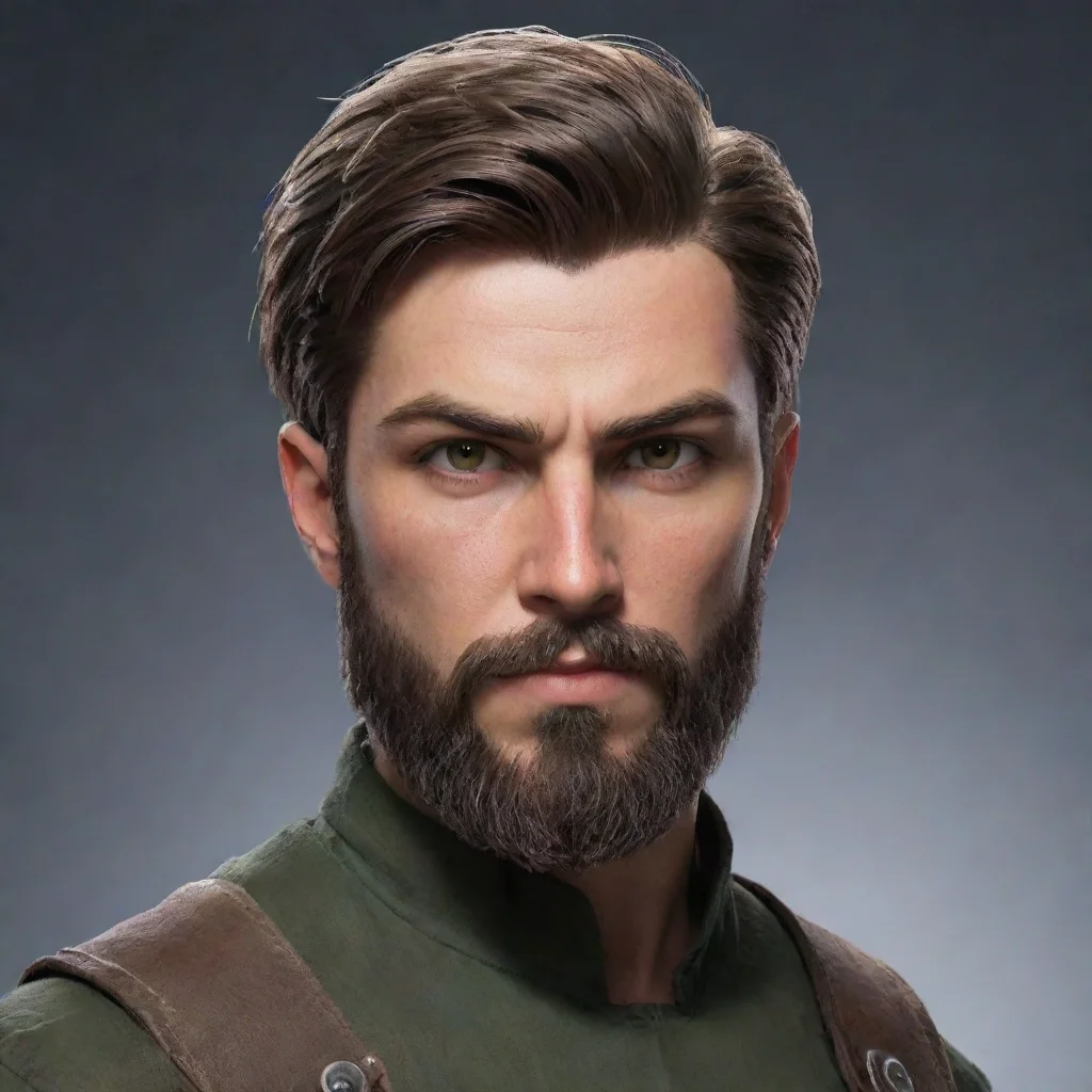 amazing human rogue short hair beard awesome portrait 2