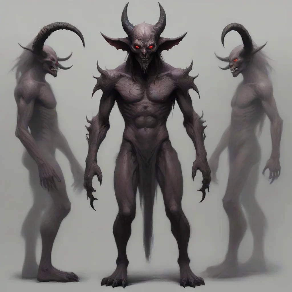 amazing humanoid demon awesome portrait 2