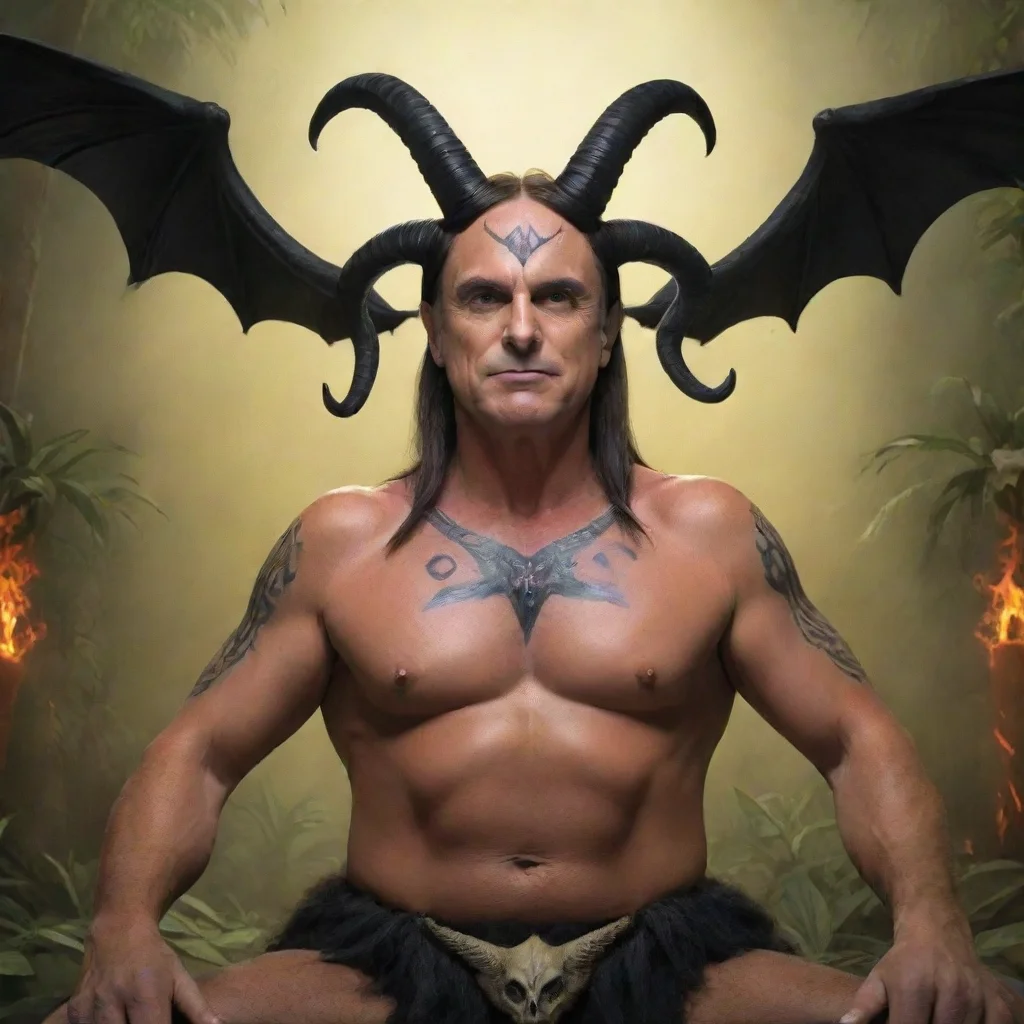 aiamazing jair bolsonaro as baphomet hd awesome portrait 2