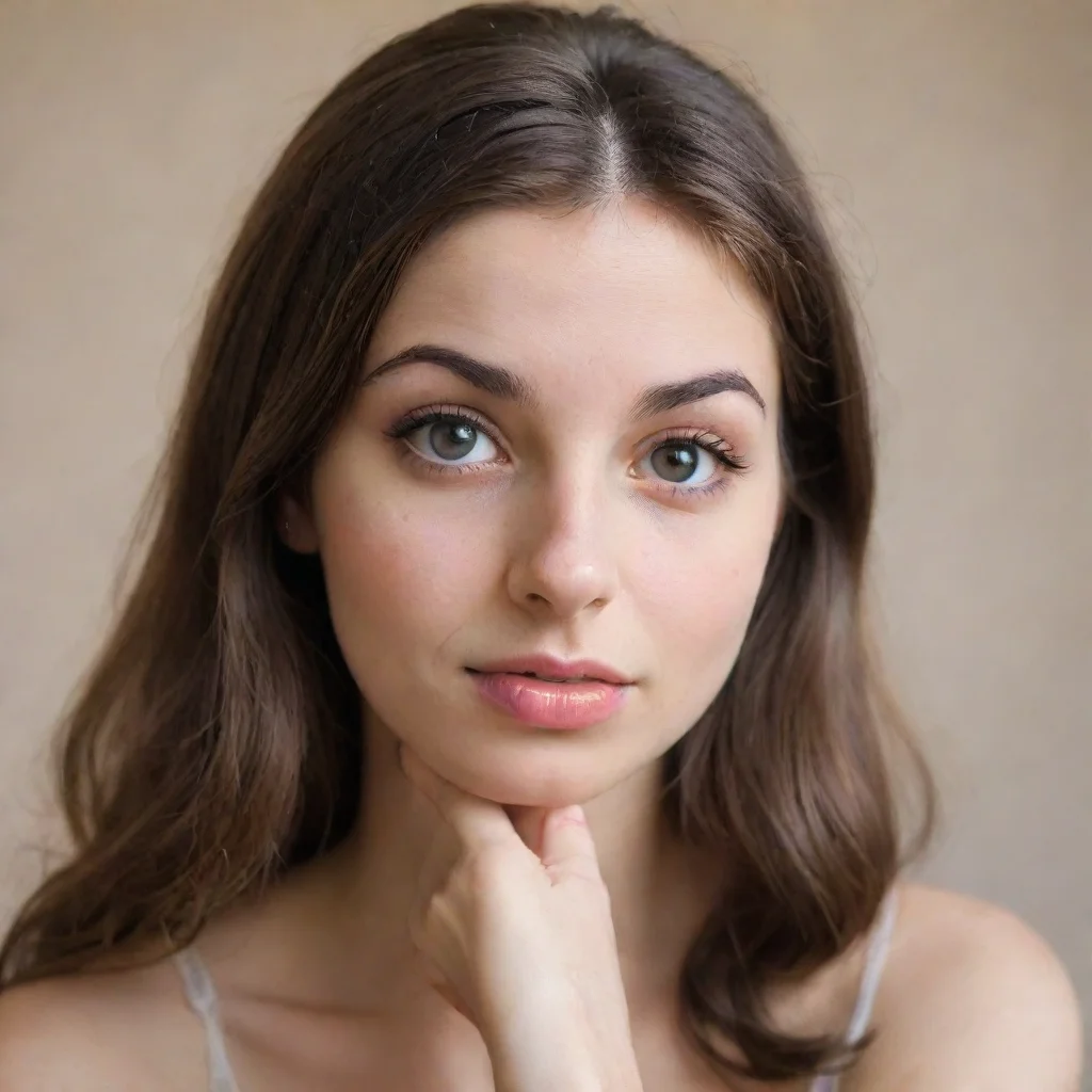 aiamazing jeune femme se doigte awesome portrait 2