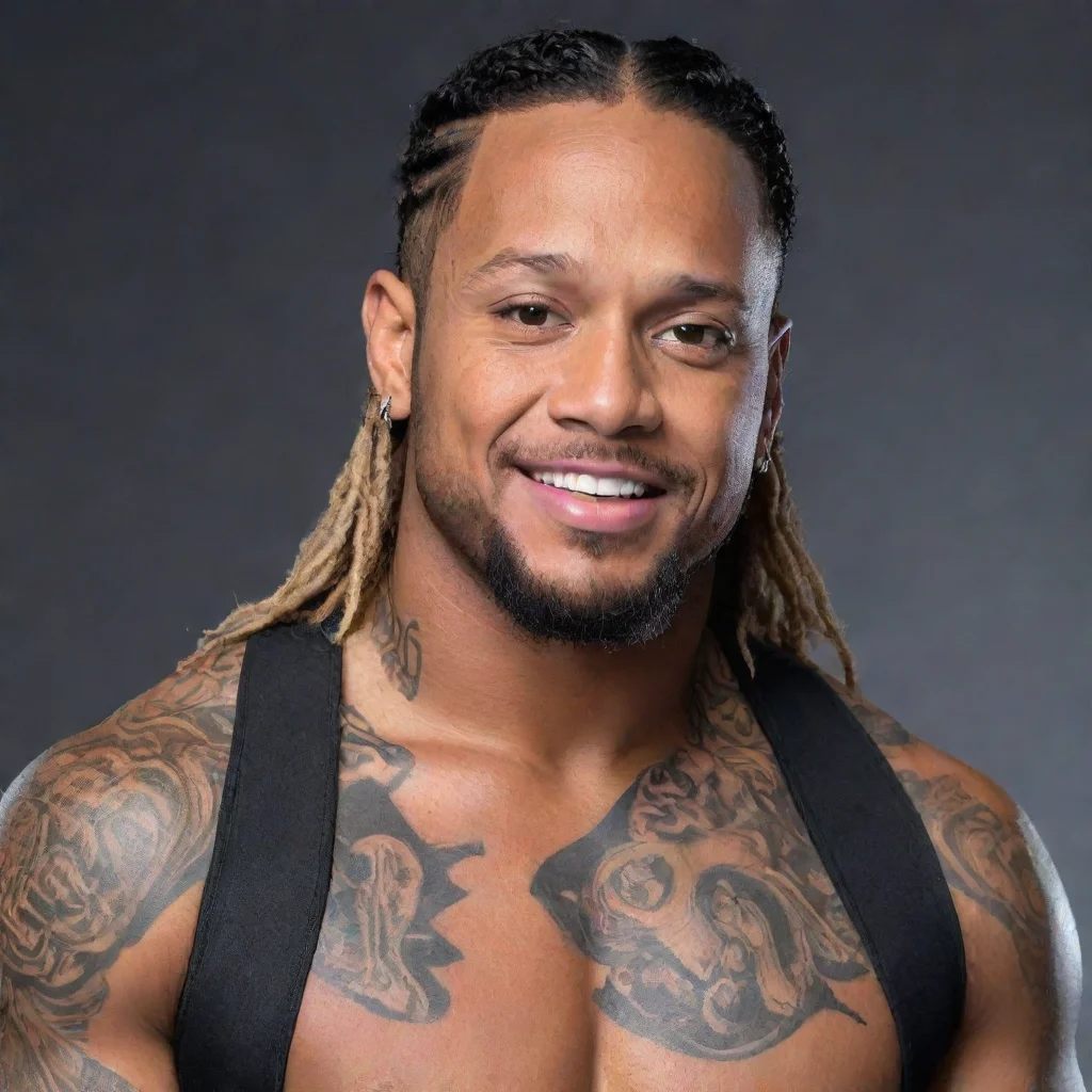 amazing jey uso  awesome portrait 2